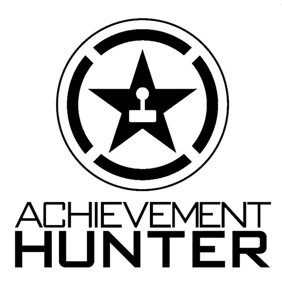 Achievement Hunter Vinyl Sticker by OBSKUREVINYL on Etsy