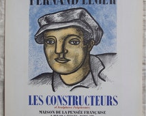 <b>Fernand Léger</b> poster - Limited edition Collectible Lithograph Print 1959 - il_214x170.648700038_tudq