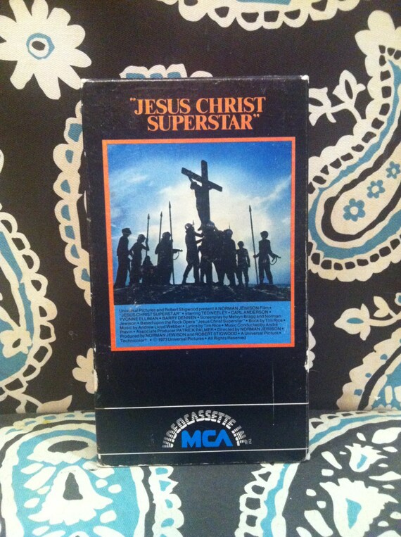 Jesus Christ Superstar VHS 1980 MCA Videocassette by TerrorVHSion