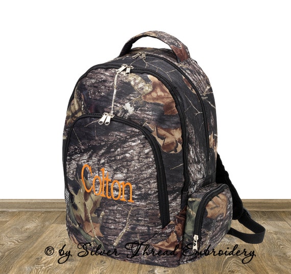 Boys Personalized Backpack Camo Mossy Oak School Monogrammed ...