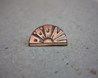 Vintage Pin - Parnu city - Vintage Estonian Pin