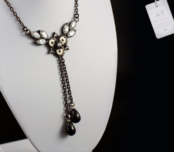 MECHANICAL LOVE - Biomechanical necklace, Gothic silver necklace, gothic necklace, steampunk necklace, Victorian necklace by TYVODAR steampunk buy now online