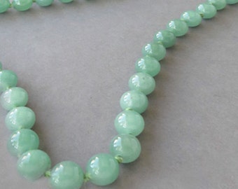 Rare Vintage Chinese Jade Necklace