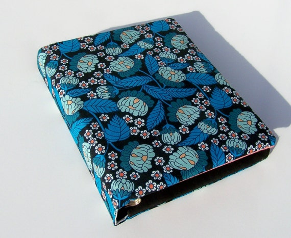 Fabric cover for 3 ring binder