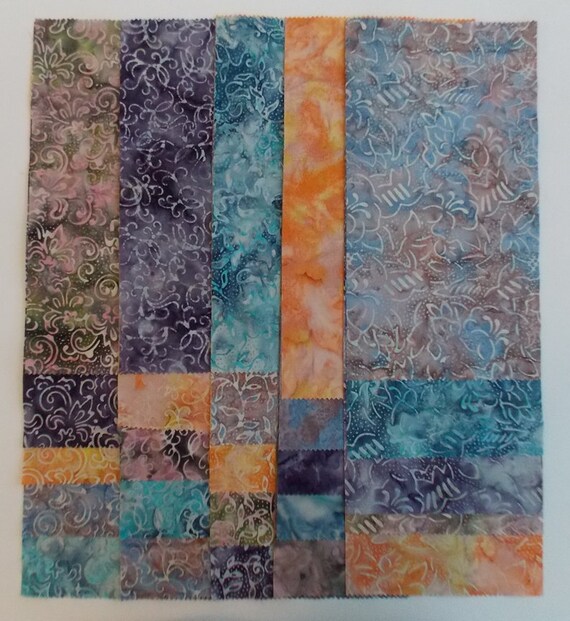 Batik Fabric Scraps