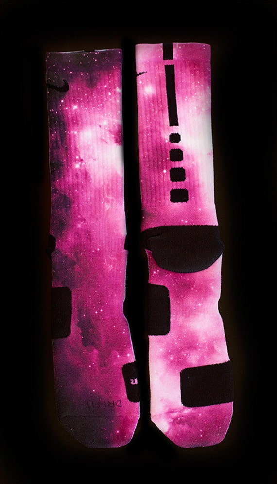 Custom NIke Elite or Notion Socks Breast Cancer