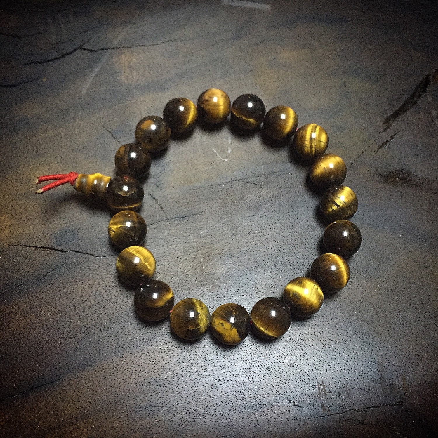 Tiger eye bracelet by Harembeads on Etsy