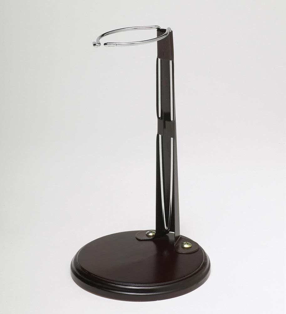 Adjustable Clamp Waist Wooden Doll Stand by CJMsuppliesandVTG