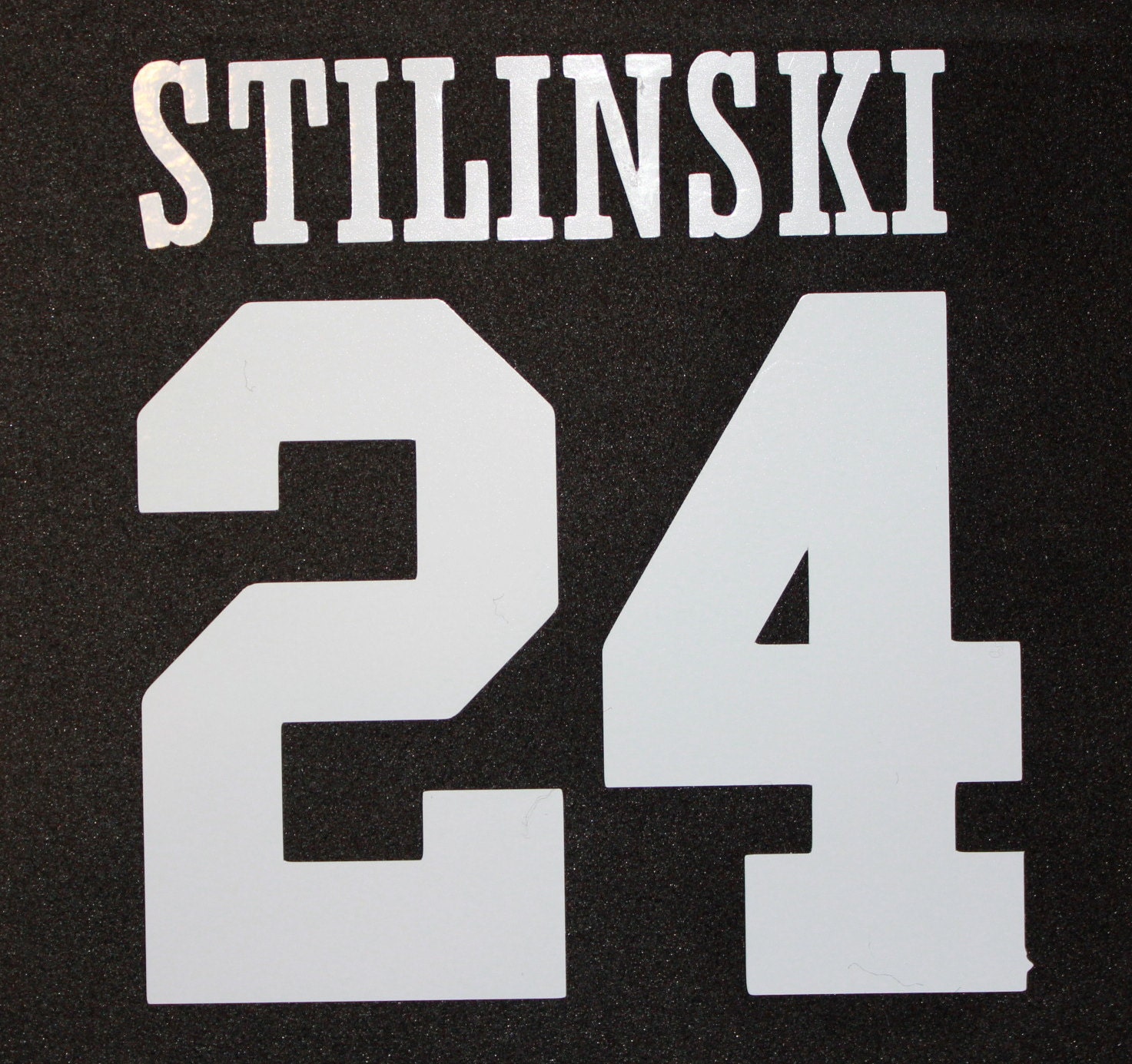 Stiles Stilinski Jersey Vinyl Decal By Nerdalert54 On Etsy