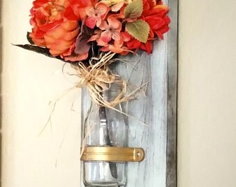 Wall Vase/ Candle Holder