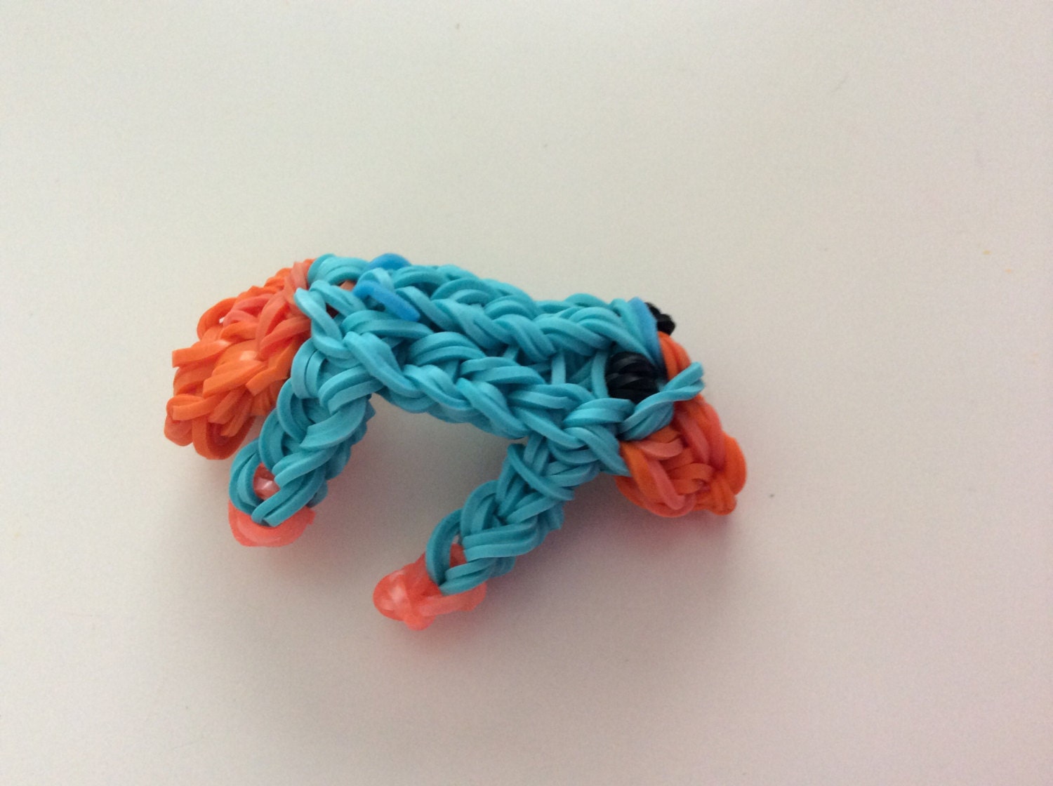 Rubber Band Perry The Platypus-Rainbow Loom by PinkPandaPaws