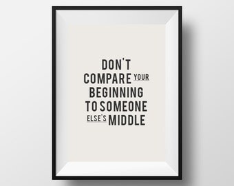 Printable, Printable Art, Printable Typography, Digital Download, Instant Download, Inspirational Print, Typography Poster, Home Decor