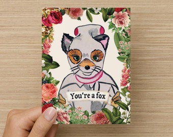 Fantastic Mr. Fox "Ash" Love Card