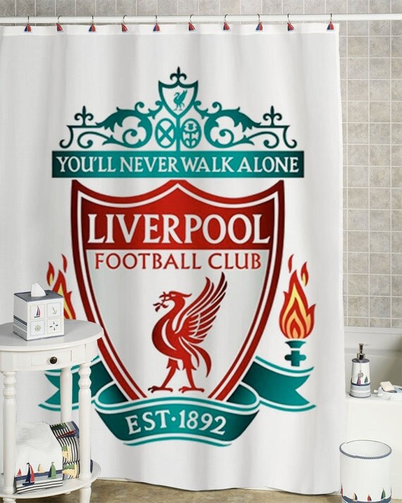 Liverpool Logo Shower Curtain custom showercurtain by 51151curtain