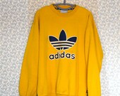 mustard yellow adidas sweatshirt