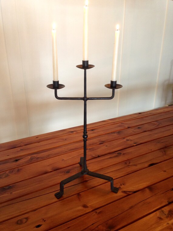 Hand Triple Candle Holder