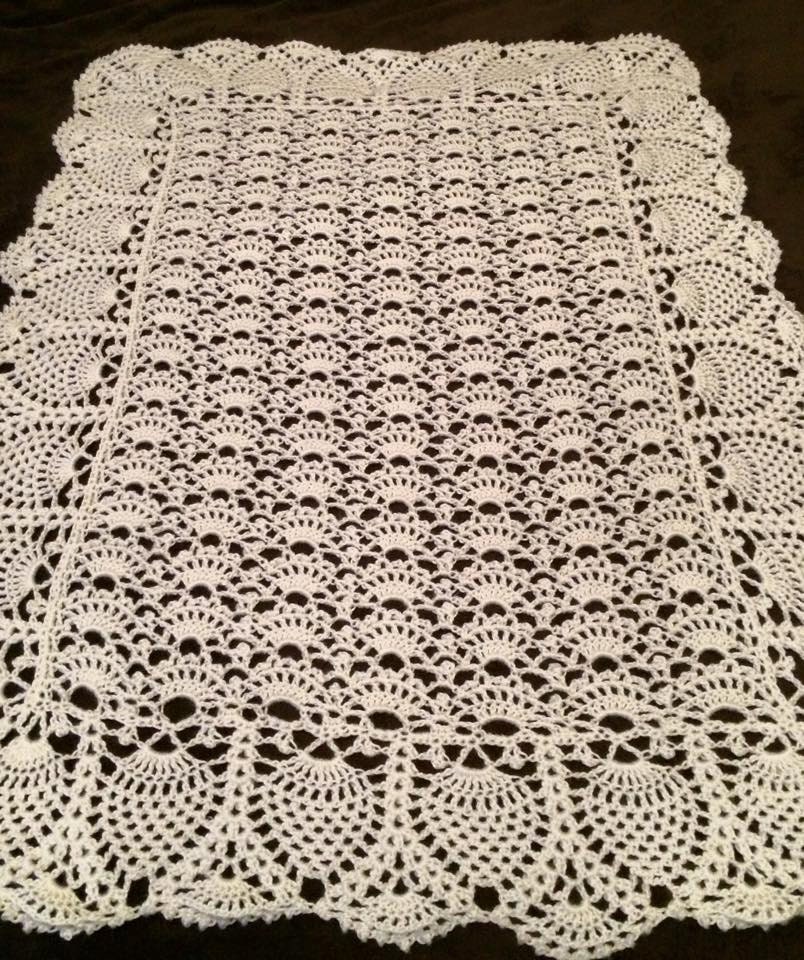 Heirloom Crochet Baby Blanket