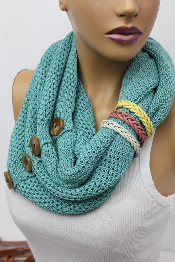 Knit Infinity Scarf Womens Knit Winter Scarves Womens Knit