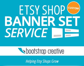 Etsy Banner Maker - Custom Designe d Banner Set - Avatar Set Design ...