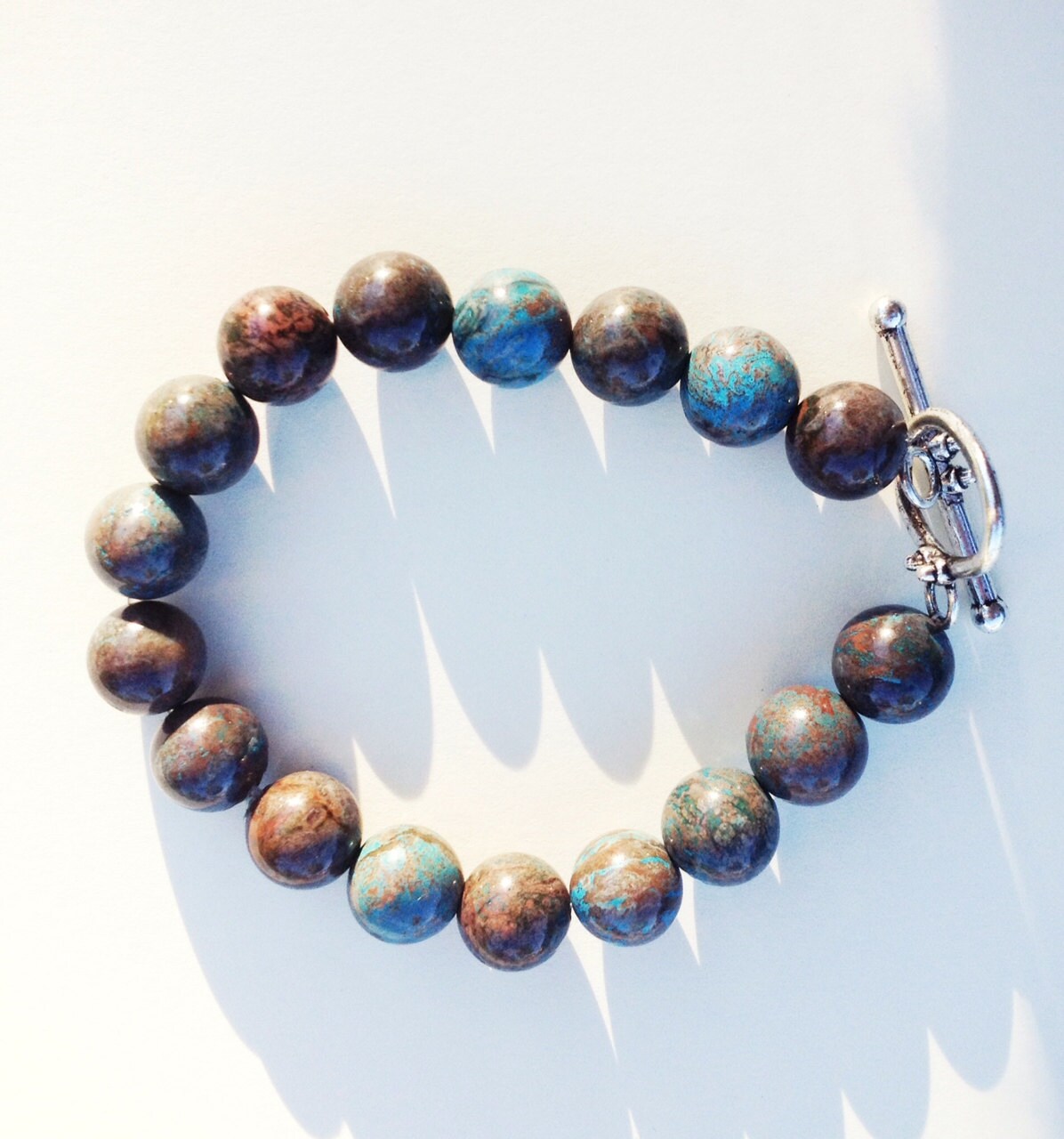 Jasper Blue Earth bracelet