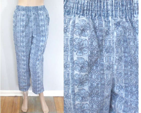 65%OFF DEC16-21 vintage floral jeans size by NobleVintageClothing