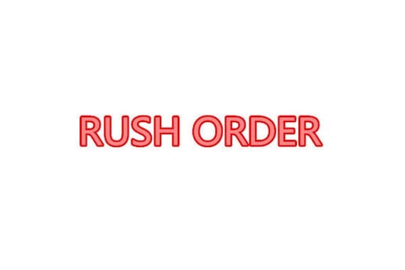david's bridal rush order
