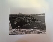 Set of 2- Newport, RI black and whi te traditional photography, matted ...