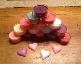 5-Tea Lights Lotion Candles of Your Choice, great way to try several fragrances at once.