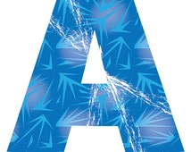 popular items for frozen alphabet on etsy