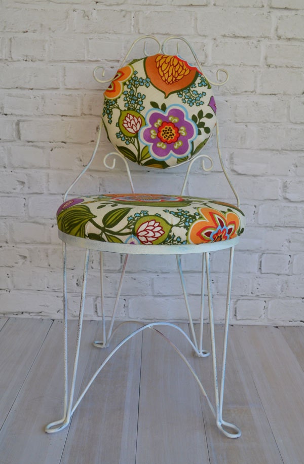 Chair Vintage Metal Chair Haute Juice