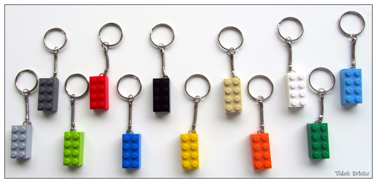 LEGO® Keyrings Keychain from LEGO® Bricks LEGO® by ThinkBricks