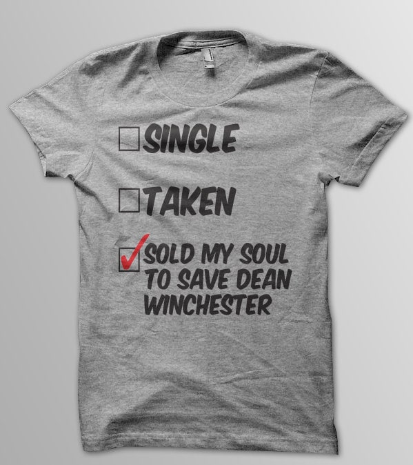 sam and dean shirts