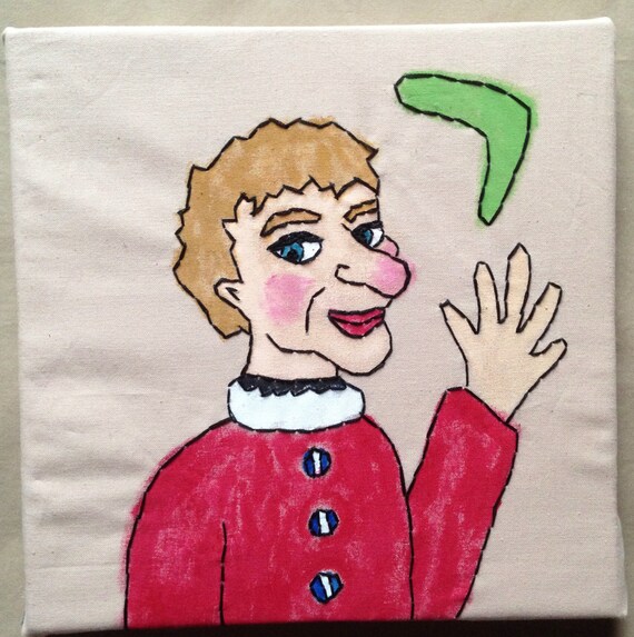 Items similar to SALE Mister Rogers Neighborhood Lady Elaine Fairchild