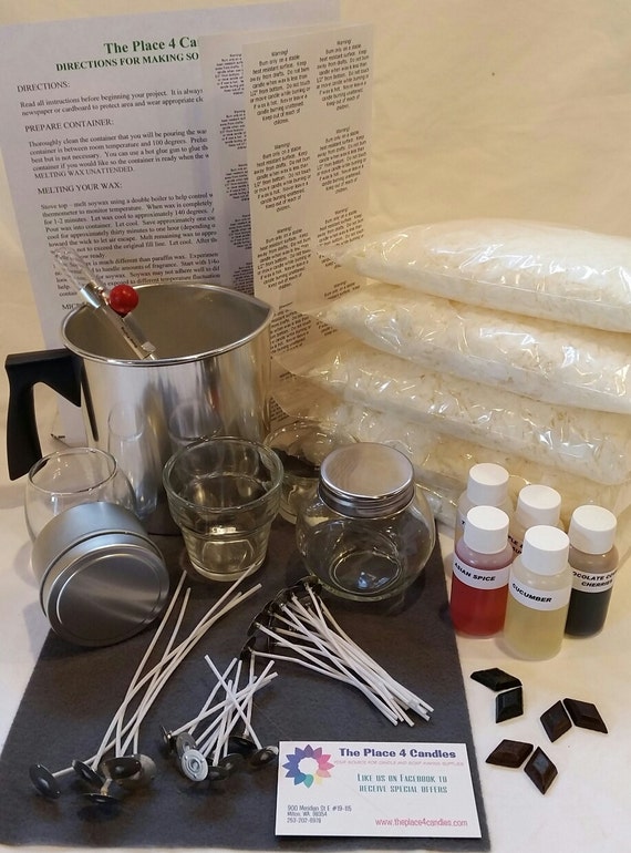 for wax making candle soy buy 5lb Making Kit, thermometer Kit  wicks,  Soy   Container Candle wax,