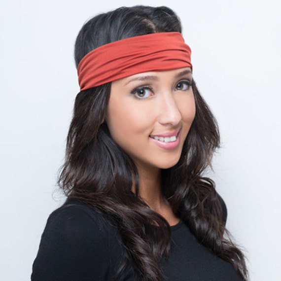 Burnt Orange Headband Burnt Orange Head Band Stretchy