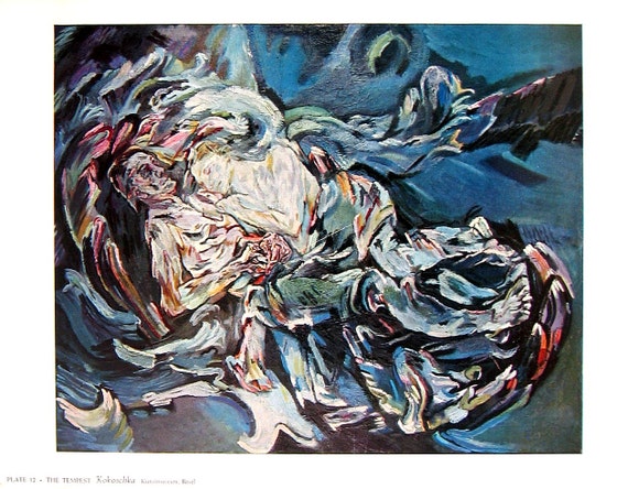 Fine Art Print The Tempest by Kokoschka Masterpiece