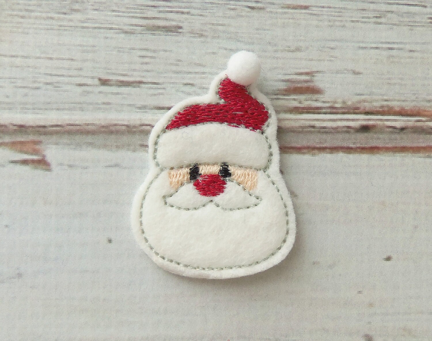 Santa Felt Appliques Christmas Felt Appliques Santa Felties