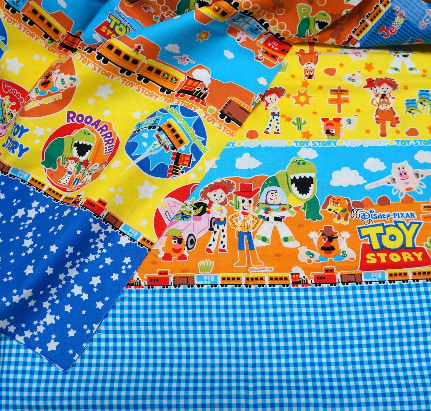 toy story fabric panel