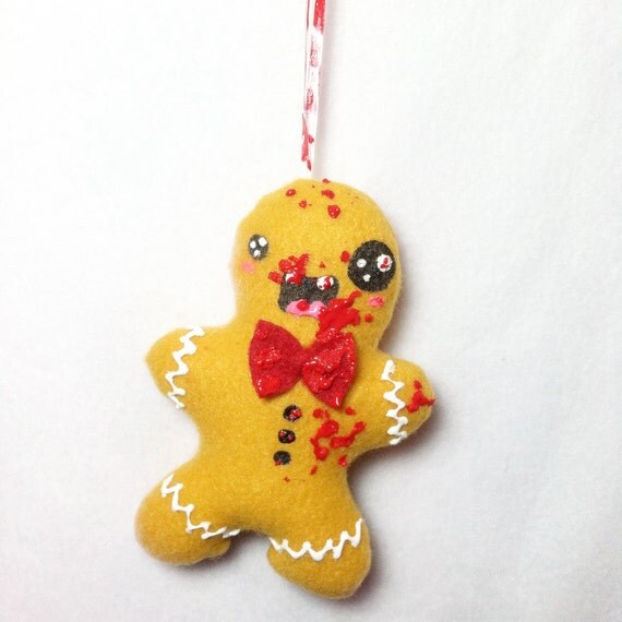 stuffed animal gingerbread man