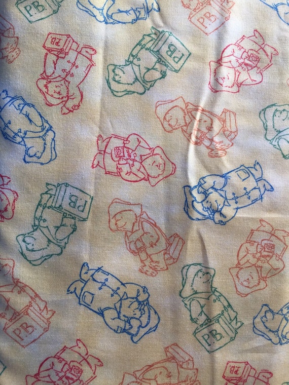 Vintage Paddington Bear Boutique Crib/Mini Crib Nursery