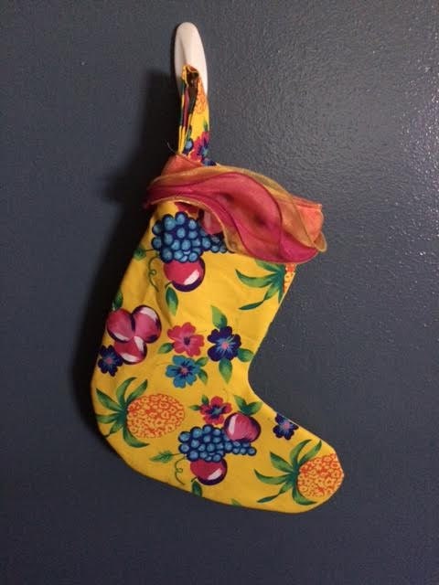 A Fruitful Christmas - Christmas Stocking