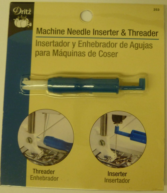 Machine Needle Inserter & Threader 253 Dritz by thepatternloft