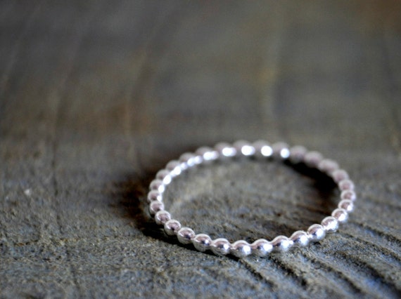 Cinturino Anello Argento Sterling Fatto A Mano Largo 10 Mm