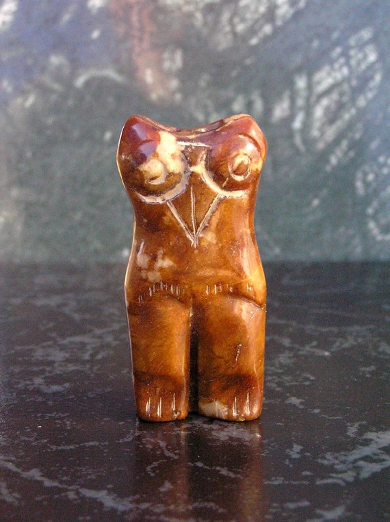 Vintage Jade Owl Brown White Nephrite Figurine Statue Il_570xn