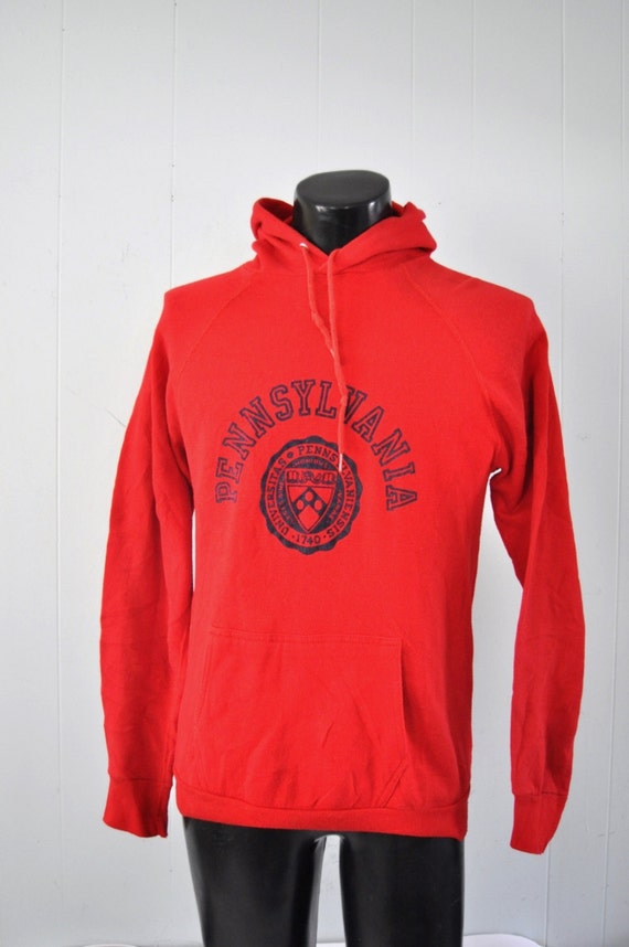 Vintage UPenn Hoodie 80s University Pennsylvania Super by retroEra