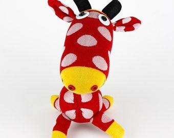 kids toys Handmade Sock Giraffe Stuffed Animal Doll Baby Toys