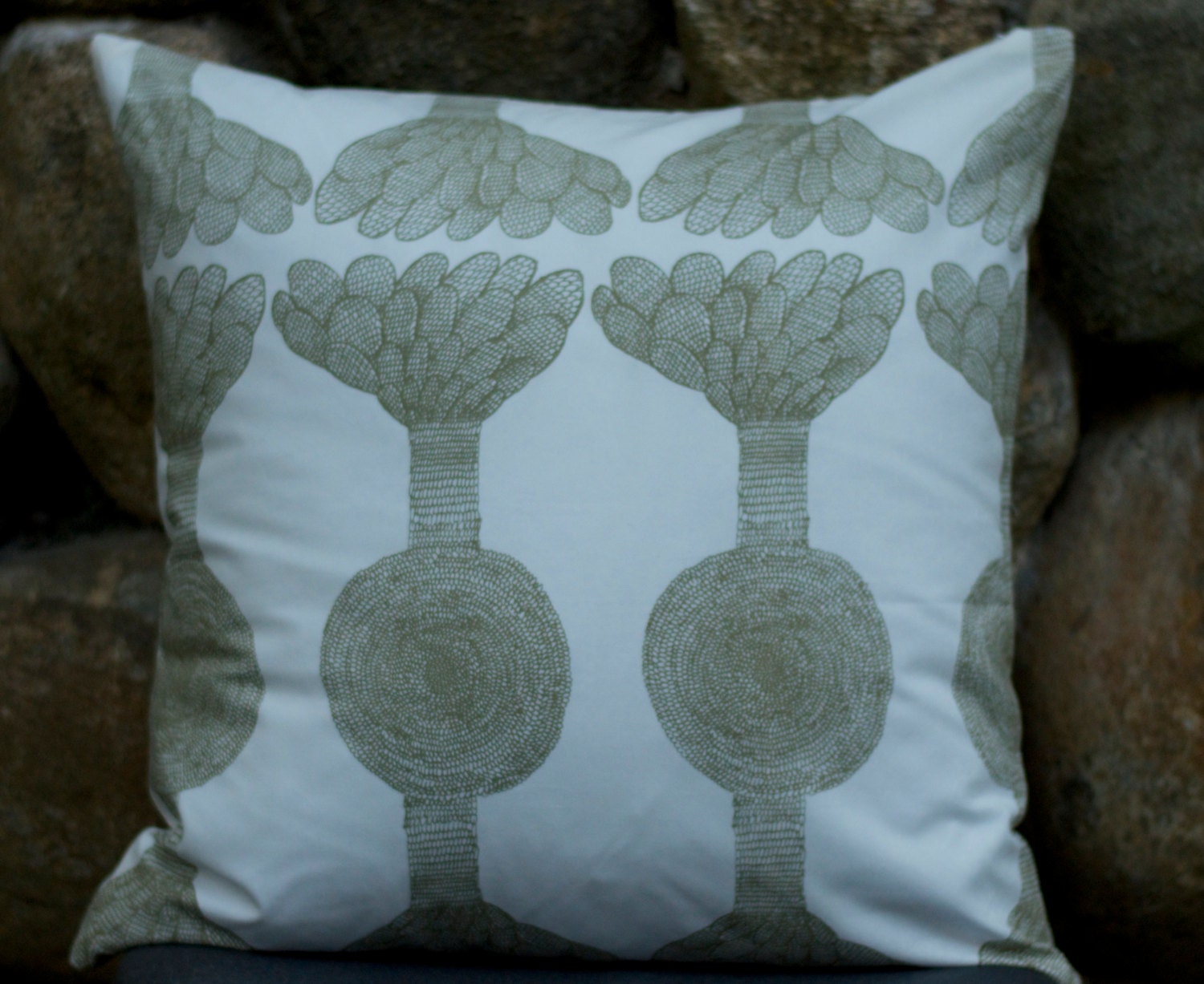 Handmade Marimekko Throw Pillow 20x20 50x50cm by PantsandPillows