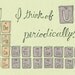 Periodic Table Greeting Card Science Valentine