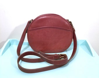 vintage red coach