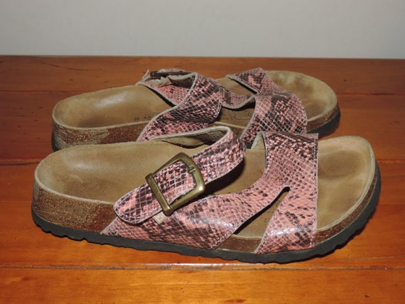 Birkenstock size 38 Womens 7 Mens 5 Salmon Pink by VintyThreads